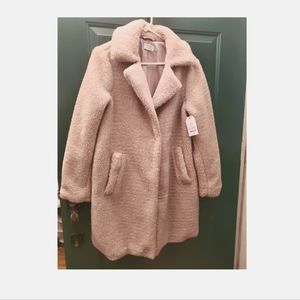 Women's size Medium fuzzy coat